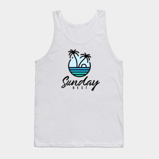 SUNDAY BEST IN PARTY Tank Top
